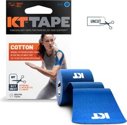Roll of Strap Bande KT Tape Original Uncut 16 ft (5 m) Blue
