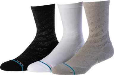 Stance Performance Run Crew Multicolor Socks (Pack Of 3 Pairs)