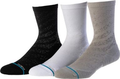 Chaussettes Stance Performance Run Crew Multicolore (Pack De 3 Paires)