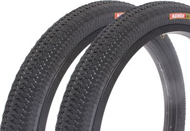 2x pneus BMX KENDA Kiniption 20 pouces x 2 10 pouces noir