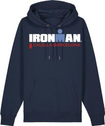 Ironman Barcelona Kapuzenpullover Marineblau