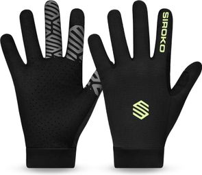Gants VTT Cyclisme Homme et Femme MTB Moab Ash Noir