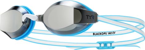 Tyr Blackops 140 EV Blue/White Mirrored Women's Swimming Goggles