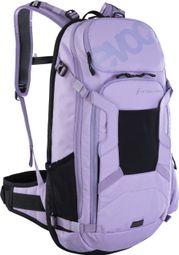 Rugzak met rugbescherming Evoc FR Trail E-Ride 20L Purple