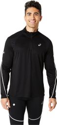 Asics Road Lite-Show 1/2 Zip Top Zwart Heren