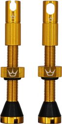 Peaty's x Chris King MK2 60mm Tubeless Valves Gold