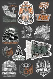 Fox Atlas stickers