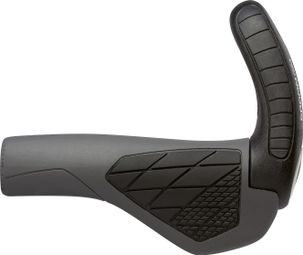 ERGON Griffe mit Bar End GS3 Schwarz