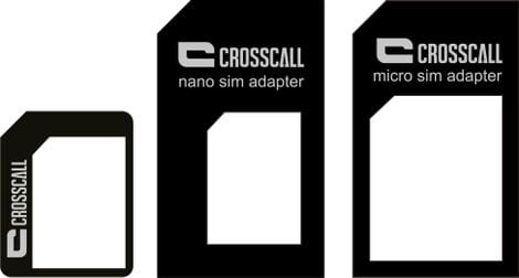 CROSSCALL Adaptateur carte SIM nano/micro/mini
