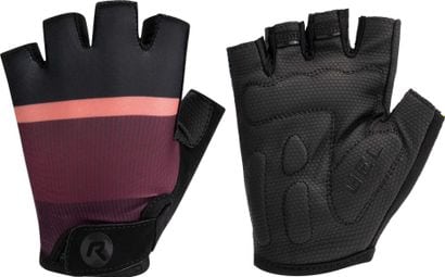 Gants Velo Rogelli Impress II - Femme - Bourgogne/Corail/Noir