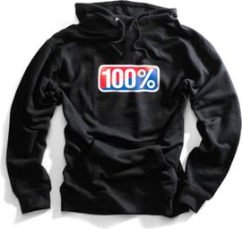 100% Classic Hoodie Black