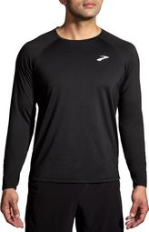 Langarmshirt Brooks Atmosphere Long Sleeve 2.0 Schwarz Herren