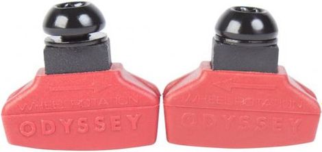 PATIN DE FREIN ODYSSEY GHOST PADS NORMAL RED