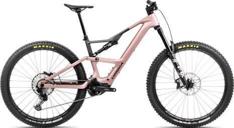 Orbea Rise LT M20 MTB eléctrica de suspensión total Shimano SLX 12S 630 Wh 29'' Rosa del desierto Carbono Gris crudo 2025