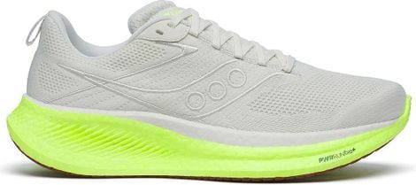 Chaussures Running Saucony Ride RFG Blanc/Jaune Homme