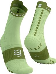 Calcetines de trail Compressport Pro Racing V4.0 Verde