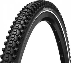 PNEU VTT 27.5X2.60 TR CONTINENTAL RUBAN FLANC REFLECHISSANT TT NOIR (65-584)