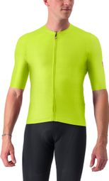 Castelli Aero Race 6.0 Short Sleeve Jersey Yellow