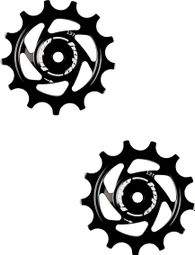 Hope 13 tooth Shimano 12V pulleys Black