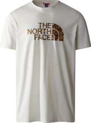 The North Face Easy Korte Mouw T-shirt Wit