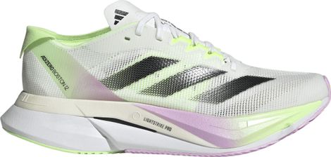 Damen Running Schuhe adidas Performance adizero Boston 12 Weiß Grün Rosa