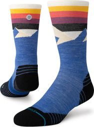 Calcetines Stance Performance Divided Lines Crew Azul