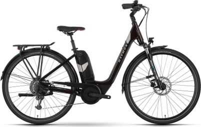 Raymon CityRay E 5.0 SE Bicicleta eléctrica de ciudad Tektro 9S 500Wh 700mm Marrón 2024