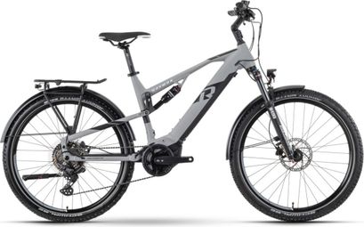 Refurbished Product - Raymon CrossRay FS E 5.0 Tektro M350 9V 630Wh 27.5'' Grey 2023 Hybride Bikes