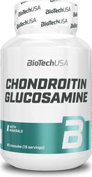 Chondroitin Glucosamine (60 Caps) - Biotech Usa -  Soin Articulations