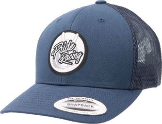 Casquette Pride Trucker Patch Mesh V2 Bleu