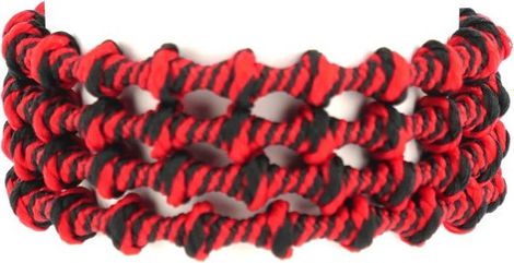 XTENEX Original Running laces 75 cm Black/Red