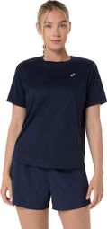 Asics Core Kurzarm-Shirt Blau für Damen