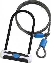 XLC LO-S04 Sundance <p><strong>y </strong></p>Cassidy 13x230mm Candado en U + Cable Negro