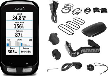Compteur GPS Garmin Edge 1000 HRM Cad