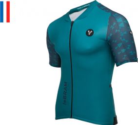 LeBram Loze Kurzarm Jersey Blue Pelforth Aero Cut