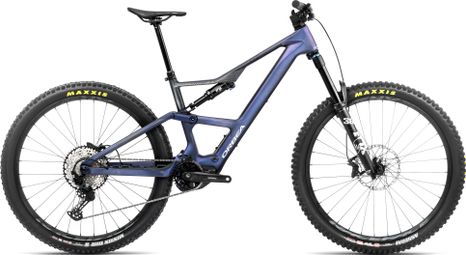 VTT Électrique Tout-Suspendu Orbea Rise LT M20 Shimano SLX 12V 630 Wh 29'' Bleu Tanzanite Carbon View 2025