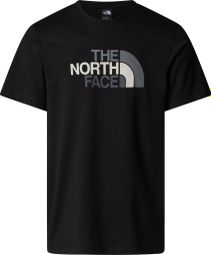 The North Face Easy Korte Mouw T-shirt Zwart