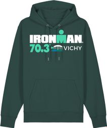 Sweat à Capuche Ironman 70.3 Vichy Vert