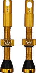 Valves Tubeless Peaty's x Chris King MK2 42 mm Or