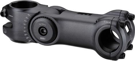 BBB HighFix II Verstelbare Stuurpen 25,4 mm Zwart