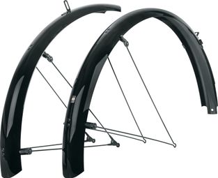 Par de guardabarros SKS Bluemels 28'' Basic 65 Negro