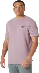 Helly Hansen Skog Recycled Graphic T-Shirt Violett Herren
