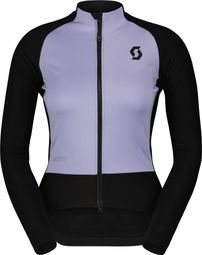 Veste Coupe-Vent Femme Scott RC Pro Warm Hybrid Gore-Tex Violet/Noir