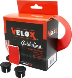 Ruban de guidon Velox high grip maxi confort 3.5mm rouge