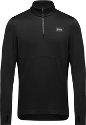 Gore Wear Thermal 1/4 Zip Long Sleeve Jersey Nero