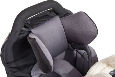 Vaude Shuttle Headrest baby carrier Gray