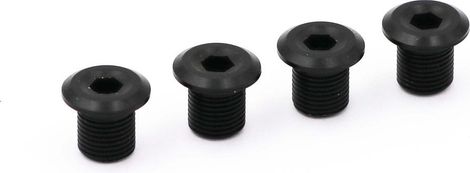 Rennen XL Plateau Schroeven Zwart (x4)