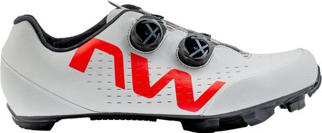 Scarpe Northwave Rebel 3 MTB Grigio/Rosso