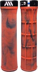 Paire de Grips All Mountain Style AMS Berm Rouge Camo