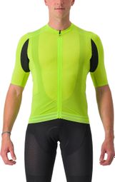 Castelli Superleggera 3 Short Sleeve Jersey Black/Fluorescent Yellow